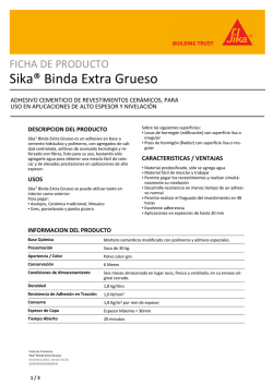 Sika® Binda Extra Grueso