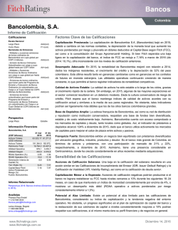 Bancos - Superintendencia Financiera de Colombia