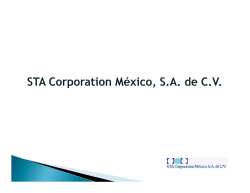 Presentación STA México