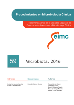 Microbiota. 2016