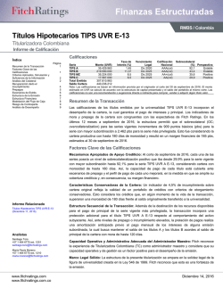 Finanzas Estructuradas - Superintendencia Financiera de Colombia