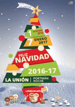Programa de Navidad - Excmo. Ayuntamiento de La Unión