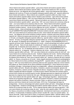 Breve Historia Del Budismo Spanish Edition PDF