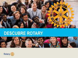 Descubre Rotary