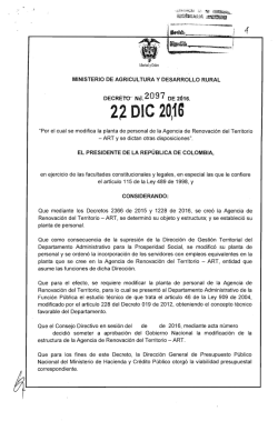 decreto 2097 del 22 de diciembre de 2016