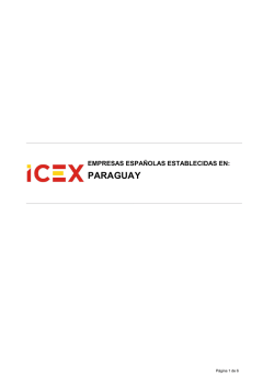 Ver documento PDF - 35KB - ICEX España Exportación e Inversiones
