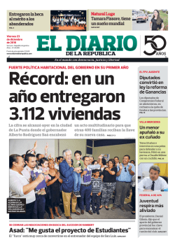 2016-12-23 cuerpo central - El Diario de la República