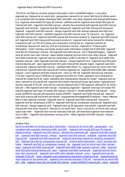 Ingersoll Rand Fa5i Manual PDF