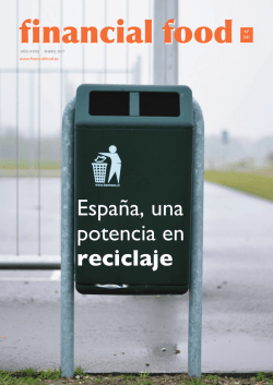 España, una potencia en reciclaje