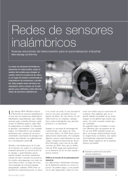 Redes de sensores inalámbricos (PDF Available)