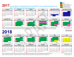 Two year calendar 2017/2018