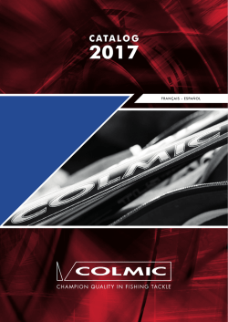 Catalogue Colmic 2017