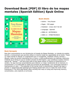 El libro de los mapas mentales (Spanish Edition)
