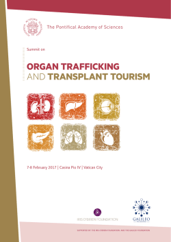 organ trafficking and transplant tourism