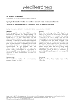 Descargar el archivo PDF - Revista Mediterránea de Comunicación