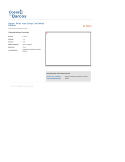 Barco: Prins Van Oranje 700 White Edition