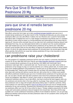 Para Que Sirve El Remedio Bersen Prednisone 20 Mg by afce.asso.fr