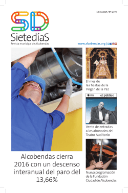 Descargar el último ejemplar - Portal de Prensa: Ayuntamiento de