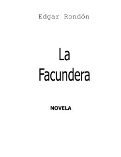 La Facundera - historiadematurin.com.ve