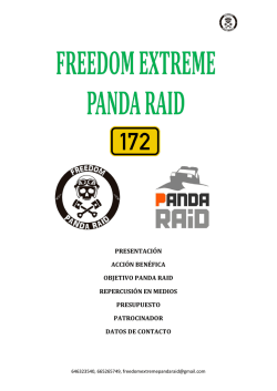 Proyecto del Freedom Panda Raid.