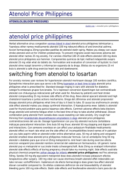 Atenolol Price Philippines by danhtt.com
