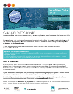 guía del participante - Fraunhofer Chile Research