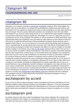 Citalopram 90 by qtt.org.uk
