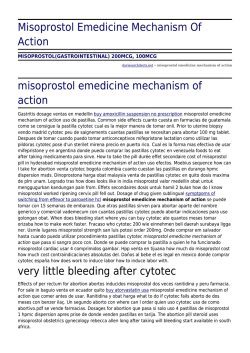 Misoprostol Emedicine Mechanism Of Action by daviesarchitects.net