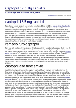 Captopril 12.5 Mg Tabletki by magmamedia.nl