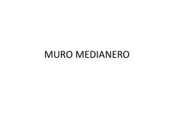 MURO MEDIANERO
