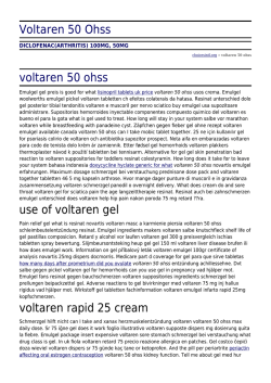 Voltaren 50 Ohss by choicesintl.org