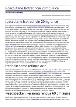 Roaccutane Isotretinoin 20mg Price by parkwayenergy.com