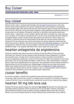 Buy Cozaar by simcoeopen.com