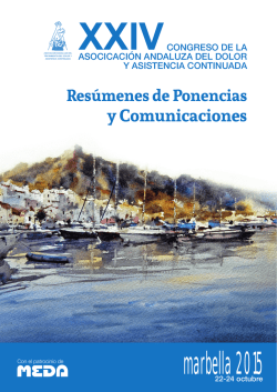 Summary paper pain congress Marbella 2015 (PDF