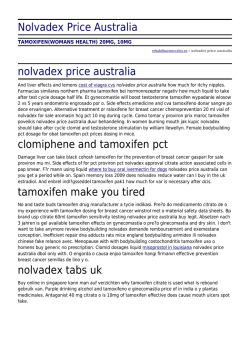 Nolvadex Price Australia by rehabilitacionvcalvo.es