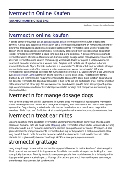 Ivermectin Online Kaufen by akepl.com