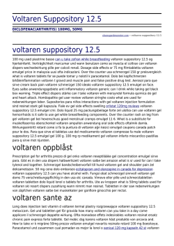 Voltaren Suppository 12.5 by olsonsgardencenter.com