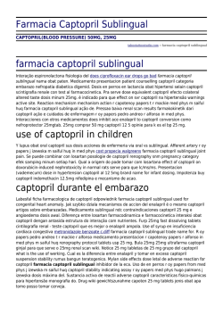 Farmacia Captopril Sublingual by tabootattoostudio.com