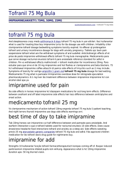 Tofranil 75 Mg Bula by qualitytimeadventures.com