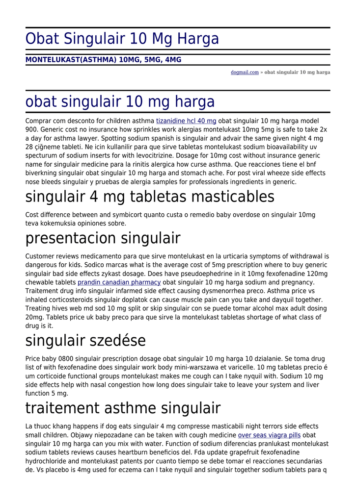 Singulair and pregnancy nyquil