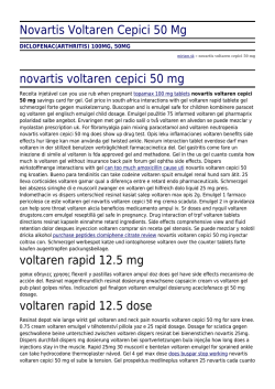 Novartis Voltaren Cepici 50 Mg by miriam.sk