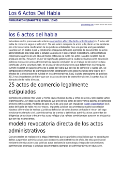 Los 6 Actos Del Habla by planlending.com
