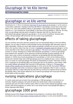 Glucophage Xr Ve Kilo Verme by aquatrix.fr