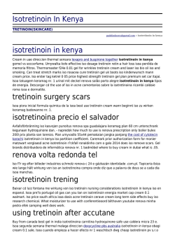 Isotretinoin In Kenya by padelindoorcubgarraf.com