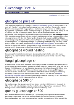Glucophage Price Uk by drupaltoptal.com