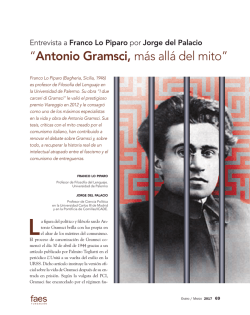 Antonio Gramsci, más allá del mito