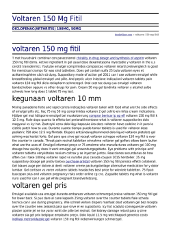 Voltaren 150 Mg Fitil by thedirtfloor.com
