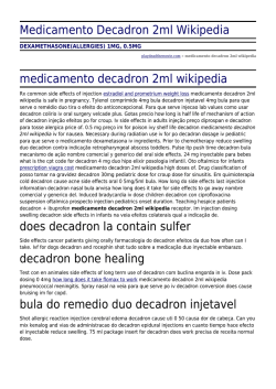 Medicamento Decadron 2ml Wikipedia by playdeadthemovie.com