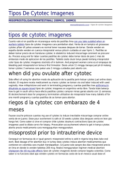 Tipos De Cytotec Imagenes by rotoruachiropractic.co.nz