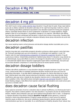 Decadron 4 Mg Pill by reformatuclinica.com